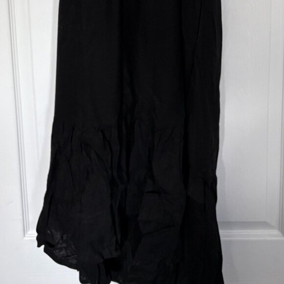 The Frolic exclusive cut out maxi summer dress in black, US Size 8 - Picture 8 of 8